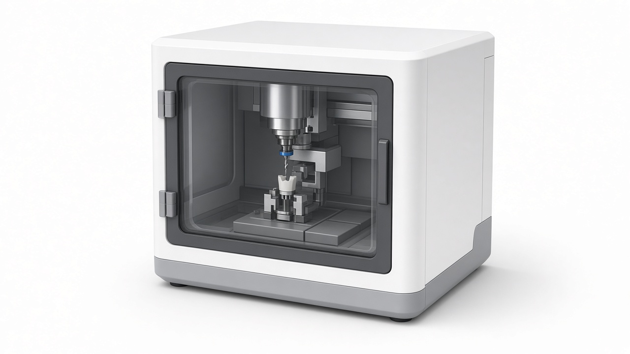 Placeholder: generic dental milling machine